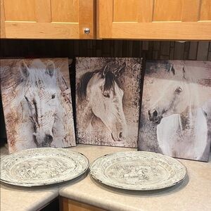 Horse Canvas Art Set